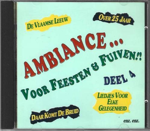 CD Ambiance voor Feesten En Fuiven deel 4, Cd's en Dvd's, Cd's | Nederlandstalig, Zo goed als nieuw, Streekmuziek, Ophalen of Verzenden