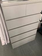 Commode Malm Ikea 6 tiroirs, Enlèvement, Comme neuf