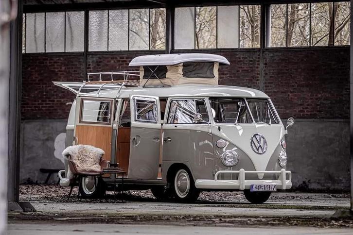 Volkswagen busje T1 ceremoniewagen te huur., Diensten en Vakmensen, Verhuur | Auto en Motor, Met chauffeur