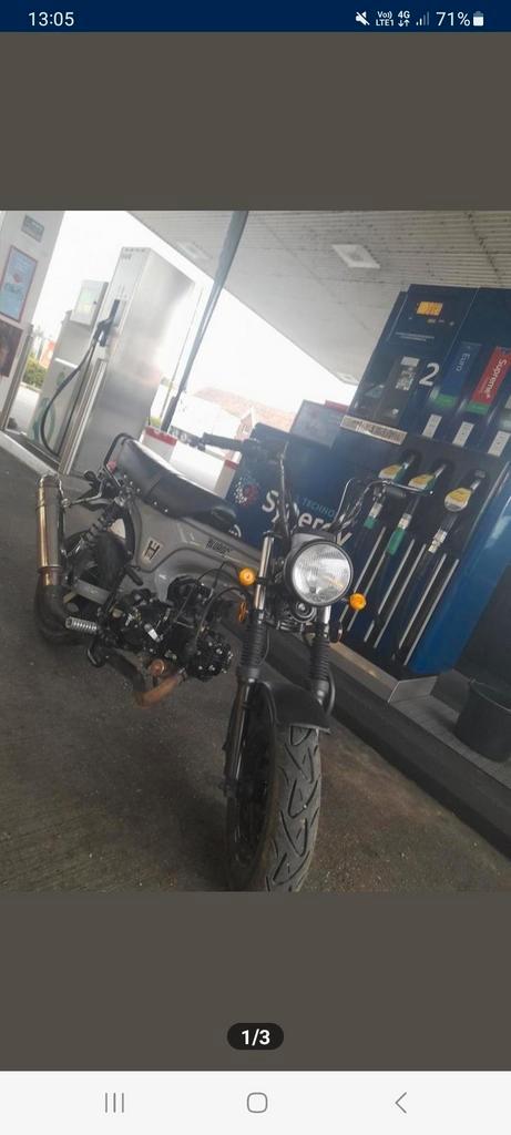 Bluroc heritage 50 cc a klasse, Fietsen en Brommers, Brommers | Crossbrommers, Zo goed als nieuw, Overige merken, Ophalen