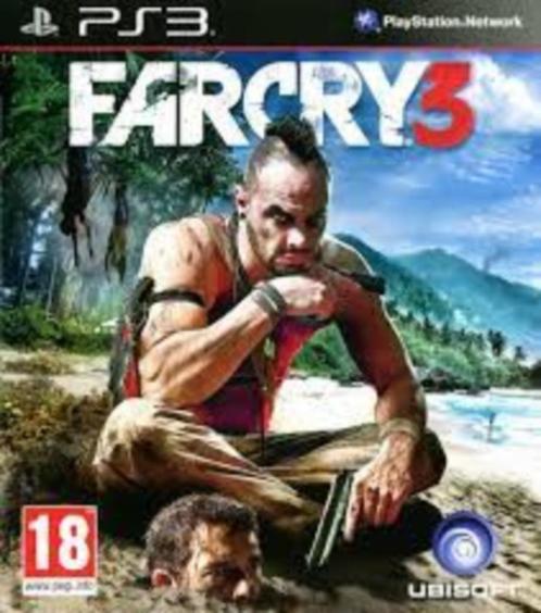 Farcry 3 (PS3)., Games en Spelcomputers, Games | Sony PlayStation 3, Zo goed als nieuw, Shooter, 2 spelers, Vanaf 18 jaar, Online