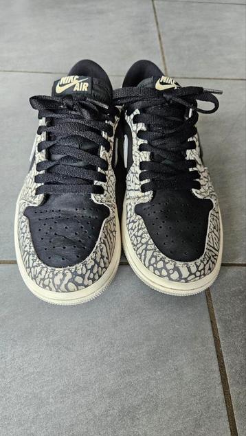 Nike Air Jordan 1 Low, Enlèvement ou Envoi, Noir