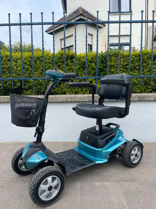 Scootmobiel Life and Mobility verwijderbaar nieuwstaat, Diversen, Rolstoelen, Zo goed als nieuw, Elektrische rolstoel, Inklapbaar