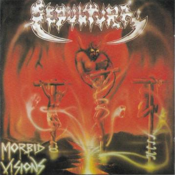 1747 - SEPULTURA - MORBID VISIONS/BESTIAL DIVASTATION  NIEUW beschikbaar voor biedingen