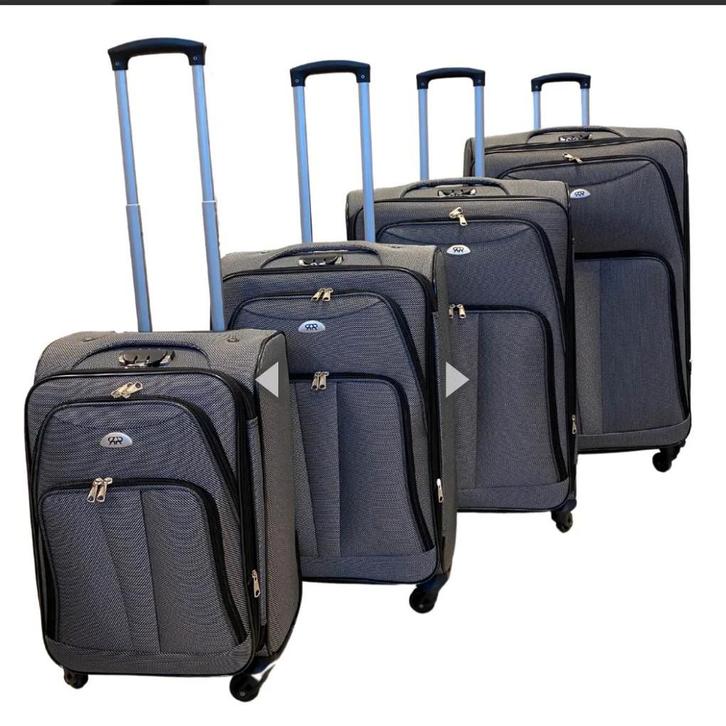 3 delige koffersets en 4 delige reiskoffer bagage set, Handtassen en Accessoires, Koffers, Ophalen of Verzenden