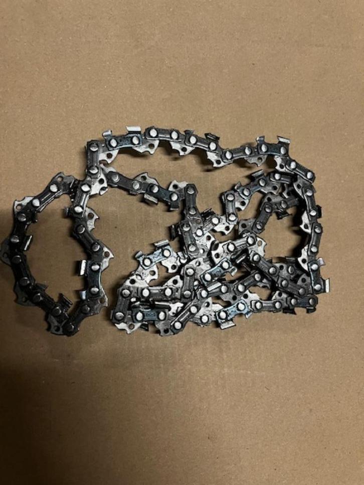 2 kettingen en gratis elektrische kettingzaag Jonsered, Doe-het-zelf en Bouw, Gereedschap | Zaagmachines, Gebruikt, Kettingzaag