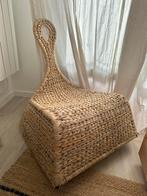 Fauteuil en rotin a bascule, Ophalen, Zo goed als nieuw, Riet of Rotan