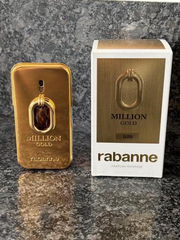 Nieuwe herenparfum Million Gold Elixir 50 ml beschikbaar voor biedingen