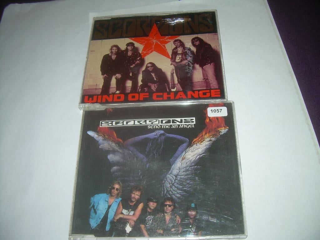 2 MAXI SINGLES - SCORPIONS, Cd's en Dvd's, Maxi-single, Ophalen of Verzenden, Zo goed als nieuw, 2 t/m 5 singles