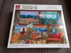 Puzzle King 1000 pièces - Claude Monet, 500 à 1500 pièces, Puzzle, Utilisé, Enlèvement ou Envoi