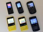 Lot de 6 GSM Nokia, Classique ou Candybar, Utilisé, Autres couleurs, Clavier physique