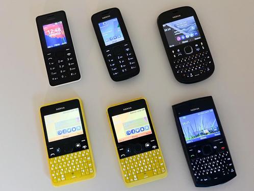 Lot de 6 GSM Nokia, Télécoms, Téléphonie mobile | Nokia, Utilisé, Sans abonnement, Sans simlock, Classique ou Candybar, Clavier physique