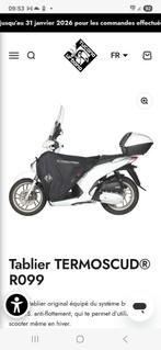 Tucano urbano TERMOSCUD R099
voor Honda Sh 125, Motoren, Motoren | Honda, Particulier, Scooter