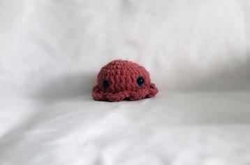  Adopteer deze mini-gehaakte octopus!  beschikbaar voor biedingen