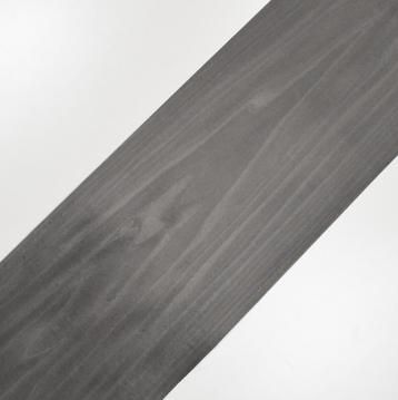 Placage en bois de tulipier gris, 200x23 cm