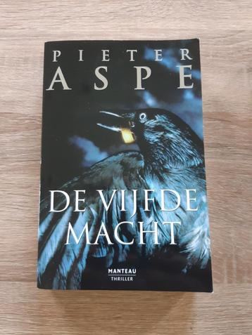 Pieter Aspe: De Vijfde Macht (thriller/politieroman) beschikbaar voor biedingen