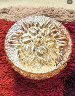 Vintage wandlamp of plafonniere, Ophalen of Verzenden, Glas