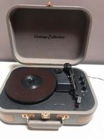 VINTAGE COLLECTION, platenspeler in mooi valiesje, Enlèvement ou Envoi, Comme neuf, Tourne-disque, Autres marques