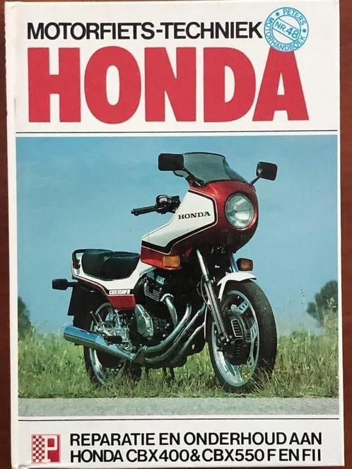 HONDA CBX400 CBX550 1982-1986 werkplaatshandboek *NIEUW & NL, Motoren, Handleidingen en Instructieboekjes, Honda, Ophalen of Verzenden