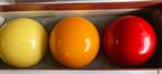 drieband biljart ballen, Sport en Fitness, Ophalen of Verzenden, Zo goed als nieuw, Keu of Ballen
