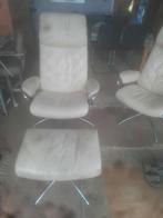 2 stresless en 1 voetbank.ecru, Enlèvement