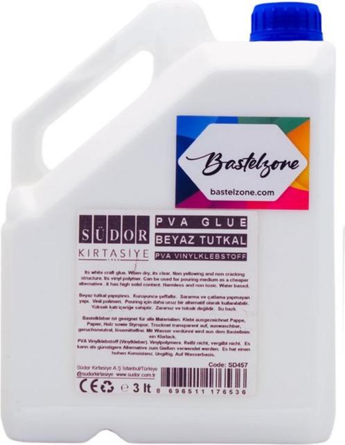 Colle blanche PVA Premium 3 litres, Bricolage & Construction, Peinture, Vernis & Laque, Neuf, Moins de 5 litres, Blanc, Enlèvement ou Envoi