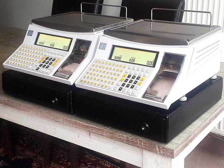 balance  2 BIZERBA, Electroménager, Balances, Comme neuf, Digital, Balance de magasin, 1 à 500 grammes, 10 à 50 kg, Enlèvement