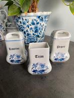 Pots à épices vintage en porcelaine, Antiquités & Art, Enlèvement