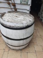 Houten Wijnton of Bierton – Robuust & Decoratief!, Tuin en Terras, Regentonnen, Ophalen, Gebruikt, Hout