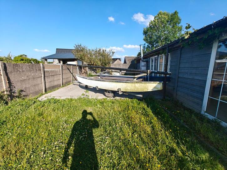 Hobie cat 16: Goede Pega Boottrailer met project boot, Watersport en Boten, Catamarans, Ophalen