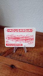 Brasserie bière ancienne carte à jouer Hougardia, Collections, Marques de bière, Panneau, Plaque ou Plaquette publicitaire, Autres marques