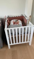 Bopita wit park zonder wieltjes met matras van childhome, Ophalen, Gebruikt, Vierkant, In hoogte verstelbaar