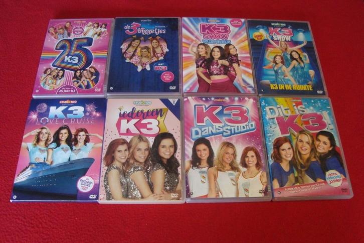 45 k3 dvd's, Cd's en Dvd's, Dvd's | Kinderen en Jeugd, Ophalen of Verzenden