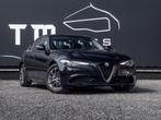 Alfa Romeo Giulia automatique à essence 44.000 km, 5 places, Carnet d'entretien, 4 portes, Noir