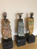 statues trio art pierre :'family', Antiquités & Art, Enlèvement
