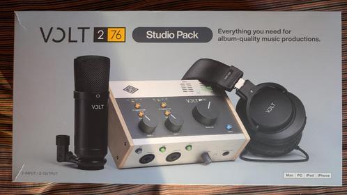 Universal Audio Volt 276 Studio Pack - interface audio, TV, Hi-fi & Vidéo, Appareils professionnels, Comme neuf, Audio, Enlèvement ou Envoi