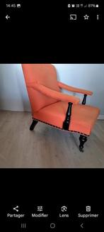fauteuil Eichholtz lin orange, Ophalen, Gebruikt