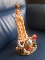 Lieve vrouw Fatima standbeeld met schaapsherder kinderen, Antiek en Kunst, Antiek | Religieuze voorwerpen, Ophalen