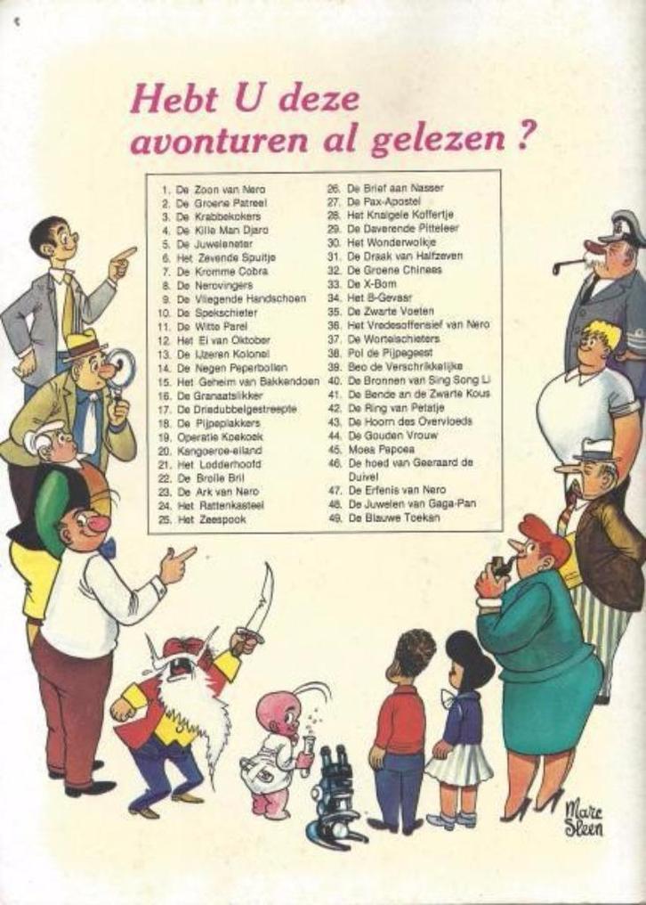 Nero de Blauwe Toekan, Boeken, Stripverhalen, Gelezen, Verzenden