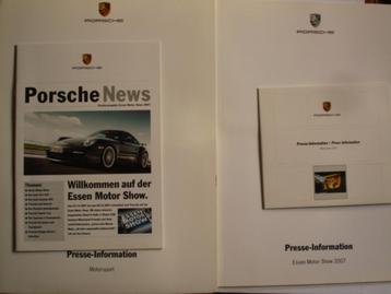 Porsche Motorsport Essen 2007 Press kit Persmap Farde de pre beschikbaar voor biedingen