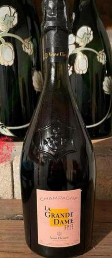 Champagne Grande Dame rosé Veuve Clicquot 2012 beschikbaar voor biedingen