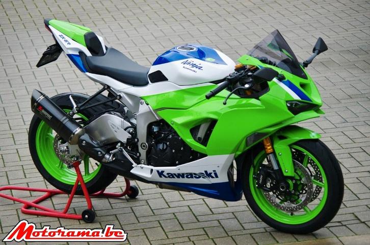 Kawasaki ZX6R 40th anniversary - 2024 - 3000 km @Motorama, Motos, Motos | Kawasaki, Entreprise, Super Sport, plus de 35 kW, 4 cylindres