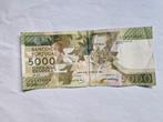 5000 escudos 1988, Timbres & Monnaies, Billets de banque | Europe | Billets non-euro, Enlèvement ou Envoi