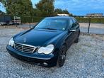 Mercedes c180 2.0i benzine/essence Airco met maar 108.000 km, Auto's, Mercedes-Benz, Stof, Adaptive Cruise Control, Zwart, Blauw