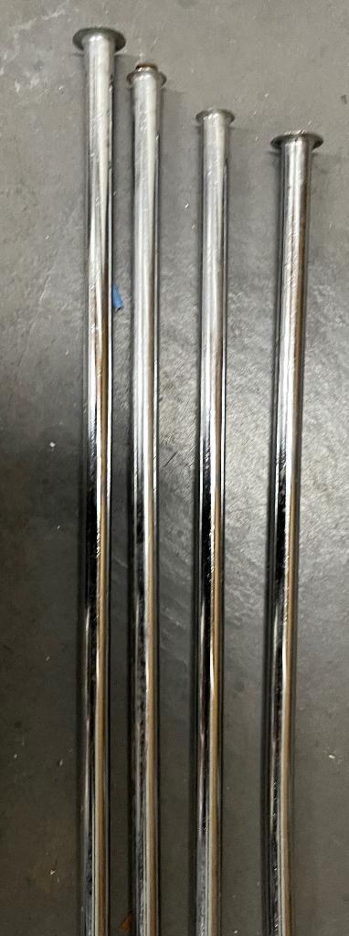 verchroomde buis diameter 10mm, vr. aansluiting wc, wastafel, Doe-het-zelf en Bouw, Buizen en Afvoer, Nieuw, Overige typen, Overige materialen