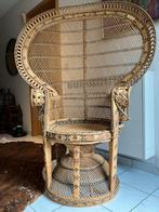 vintage Pauwenstoel - Peacock chair, rotan, Huis en Inrichting, Ophalen of Verzenden, Zo goed als nieuw