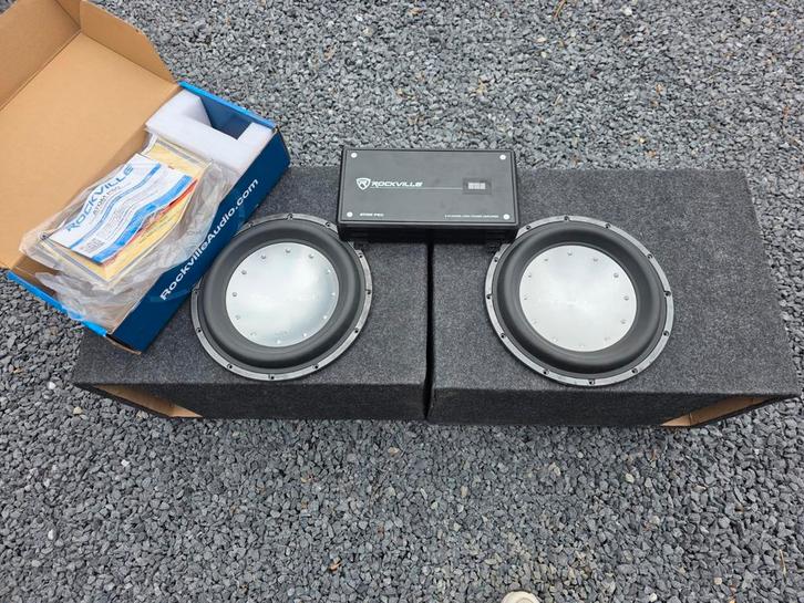 Rockford fosgate T112" 1200wrms, Auto diversen, Autospeakers, Zo goed als nieuw, Ophalen