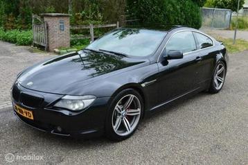 BMW 645 6ER REIHE csi autom lpg, Auto's, BMW, Automaat, 264 g/km, Zwart, Bedrijf
