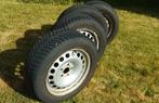 4 jantes Golf 7 avec des pneus hiver 205/55-16, Pneus et Jantes, Pneus hiver, 16 pouces, 205 mm