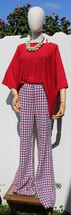 Zeer mooie Caroline Biss T36 broek, Kleding | Dames, Broeken en Pantalons, Blauw, Ophalen of Verzenden, Zo goed als nieuw, Maat 36 (S)